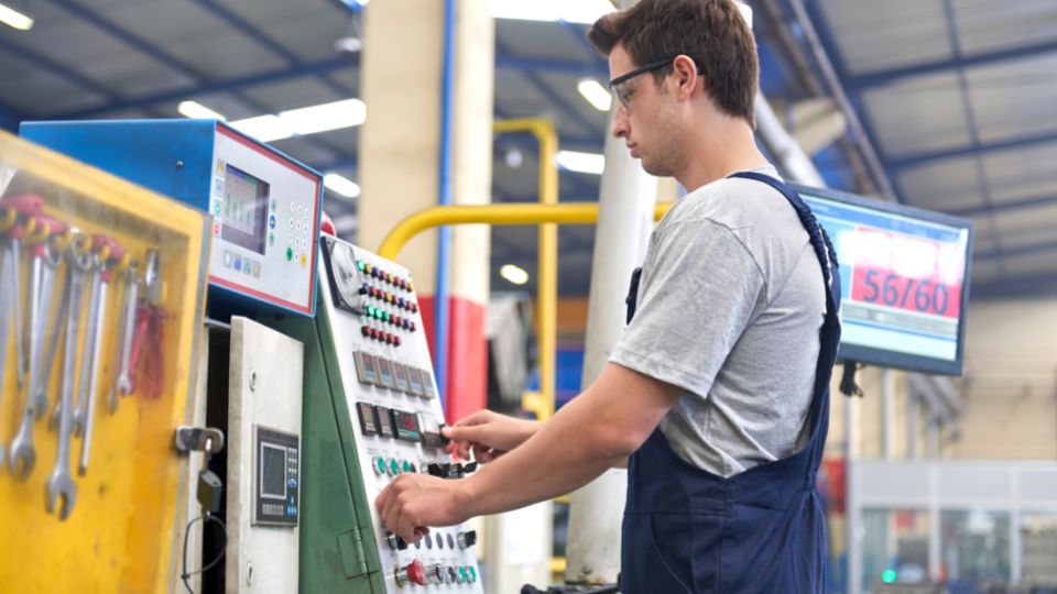 machine industrielle amortissement
